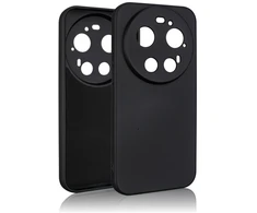 Beline Silicone Dėklas Xiaomi 17 Ultra juodos spalvos