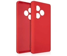 Beline Silicone Realme GT 6T Dėklas raudonos spalvos