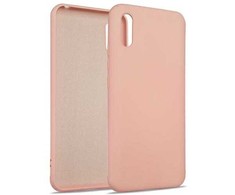 Beline silikoninis dėklas iPhone 13 / 14 6.1″ rožinio aukso spalvos