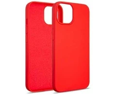 Beline Silikoninis Apple iPhone 15 6.1" dėklas telefonui raudonos spalvos
