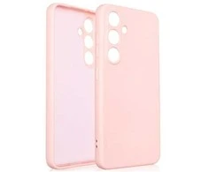 Beline silikoninis dėklas Samsung S25 Rose aukso spalvos