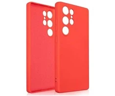 Beline silikoninis dėklas Samsung S25 Ultra red