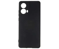 Beline Silikoninis Moto G85 5G dėklas telefonui juodos spalvos