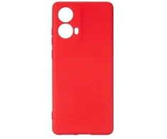 Beline Silikoninis Moto G85 5G dėklas telefonui raudonos spalvos