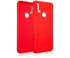 Beline Silikoninis Motorola Moto E40 dėklas telefonui raudonos spalvos