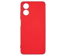 Beline silikoninis Motorola Moto G04 G04s/E14 4G dėklas telefonui raudonos spalvos