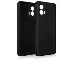 Beline Silicone Dėklas Motorola MOTO G73 juodos spalvos