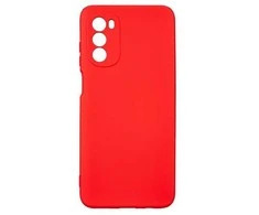 Beline Dėklas Silicone Motorola Moto G825G raudonos spalvos
