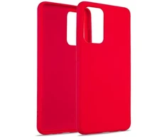 Beline Dėklas Silicone Samsung Galaxy S22 Ultra raudonos spalvos