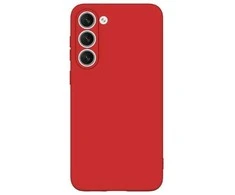 Beline Silikoninis Samsung Galaxy S23 Plus S916 dėklas telefonui raudonos spalvos