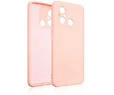 Beline Silikoninis Xiaomi 12C dėklas telefonui rožinio aukso spalvos