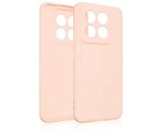 Beline Silikoninis Xiaomi 14 Pro dėklas telefonui rožinio aukso spalvos