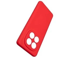 Beline Silicone Dėklas Xiaomi Redmi Note 14 Pro Plus 5G Raudona