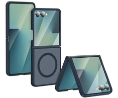 Beline Soft Touch dėklas Samsung Galaxy Z Flip8 tamsiai mėlynas