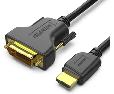 BENFEI HDMI į DVI kabelis 0,9 m dvikryptis 1080P juodas