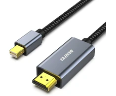 BENFEI laidas mini DisplayPort į HDMI 4K 30Hz 0,9 m pilkas