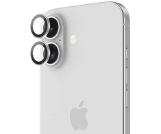 Benks Apsauginis stiklas Glass Warrior Lens Protector on camera skirtas Apple iPhone 17 (lens 2 vnt) sidabrinis