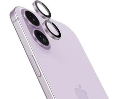 Benks Apsauginis stiklas Glass Warrior Lens Protector on camera skirtas Apple iPhone 17 (lens 2 vnt) lavender