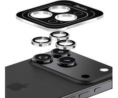 Oem Benks Apsauginis stiklas Glass Warrior Metal Lens Protector telefonui skirtas Apple iPhone 17 (objektyvui 2 vnt) juodas