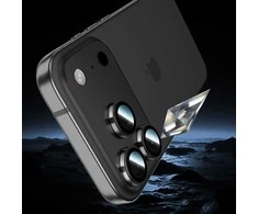 Oem Benks Apsauginis stiklas Glass Warrior Metal Lens Protector telefonui skirtas Apple iPhone 17 Air (objektyvui 1 vnt) juodas