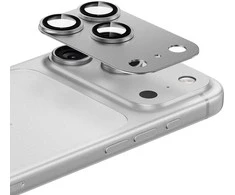 Oem Benks Apsauginis stiklas Glass Warrior Metal Integrated Lens Protector (C069) skirtas Apple iPhone 17 Pro (lens 3 pieces) baltas