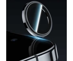 Oem Benks Apsauginis stiklas Glass Warrior Metal Lens Protector telefonui skirtas Apple iPhone 17 Pro/17 Pro Max (objektyvui 3 vnt) juodas