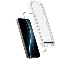 Oem Benks Apsauginis stiklas Glass Warrior Sapphire Coating skirtas Apple iPhone 17 Air juodas