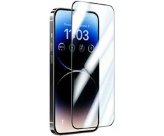 Benks Apsauginis stiklas Glass Warrior Sapphire Coating (FC57) skirtas Apple iPhone 14 Pro juodas