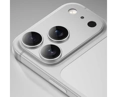 Benks Apsauginis stiklas Warrior Metal Integrated Lens Protector (C069) skirtas Apple iPhone 17 Pro (lens 3 vnt) oranžinės spalvos