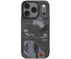 Benks Dėklas Dynamic Magnetic Mecha (D069) skirtas Apple iPhone 17 Pro juodos spalvos (Camera Control Button)