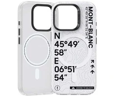 Benks dėklas Magnetic Armor Air Kevlar 600D Summit Mont-Blanc (A065) skirtas Apple iPhone 16 Pro
