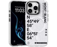 Benks dėklas Magnetic Armor Air Kevlar 600D Summit Mont-Blanc (A065) skirtas Apple iPhone 16 Pro