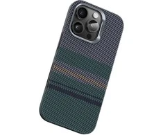 Benks Dėklas Magnetic Armor Pro Aurora Kevlar 600D (BC66) skirtas Apple iPhone 16 Pro Max (Camera Control Button)