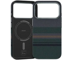 Benks dėklas Magnetic Armor Pro Aurora Kevlar 600D (C070) skirtas Apple iPhone 17 Pro Max