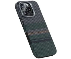 Benks Dėklas Magnetic Armor Pro Aurora Kevlar 600D (CC65) skirtas Apple iPhone 16 Pro (Camera Control Button)