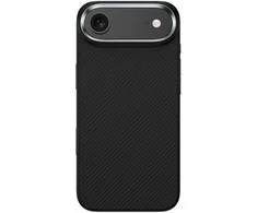 Benks Dėklas Magnetic Armor Pro Kevlar Metal Frame 600D (A068) skirtas Apple iPhone 17 Air juodos spalvos (Camera Control Button)