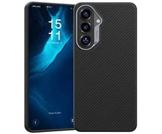 Benks dėklas Magnetic Armor Pro Kevlar Metal Frame 600D (G049) skirtas Samsung Galaxy S26 Plus juodos spalvos