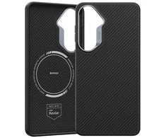 Benks dėklas Magnetic Armor Pro Kevlar Metal Frame 600D (G049) skirtas Samsung Galaxy S26 Plus juodos spalvos