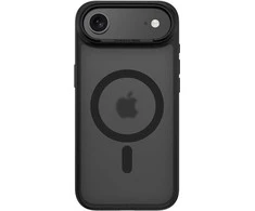 Benks Dėklas Magnetic Mist Metal Frame (0068) skirtas Apple iPhone 17 Air juodos spalvos (Camera Control Button)