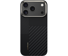 Benks Dėklas Montage Magnetic Armor Air Kevlar Metal Frame 600D+1500D (MB70) skirtas Apple iPhone 17 Pro Max juodos spalvos