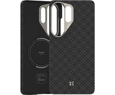 Benks Magnetic Armor Air Armor Grid Kevlar dėklas Metal Frame 600D (E050) skirtas Samsung Galaxy S26 Ultra juodas