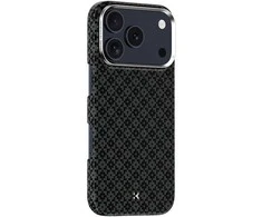 Benks Magnetic Armor Air Armor Grid Kevlar dėklas Metal Frame 600D (B070) skirtas Apple iPhone 17 Pro Max juodas