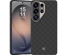 Benks Magnetic Armor Air Armor Grid Kevlar dėklas Metal Frame 600D (E050) skirtas Samsung Galaxy S26 Ultra juodas