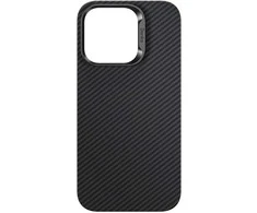 Benks Magnetic Armor Air Kevlar dėklas Metal Frame 600D Apple iPhone 15 Plus juodos spalvos