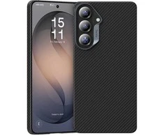 Benks Magnetic Armor Air Kevlar dėklas Metal Frame 600D (J049) skirtas Samsung Galaxy S26 Plus juodas