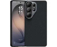 Benks Magnetic Armor Air Kevlar dėklas Metal Frame 600D (J050) skirtas Samsung Galaxy S26 Ultra juodas