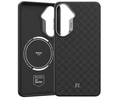 Benks Magnetic Armor Pro Armor Grid Kevlar dėklas Metal Frame 600D (H048) skirtas Samsung Galaxy S26 juodas