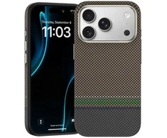 Benks Magnetic Armor Pro Prestige Kevlar 600D dėklas (Y069) skirtas Apple iPhone 17 Pro (Camera Control Button)