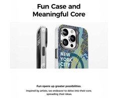 Benks Magnetic City New York dėklas skirtas Apple iPhone 16 Plus