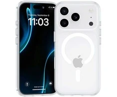 Benks Magnetic Crystal dėklas skirtas Apple iPhone 17 Pro Max transparent (Camera Control Button)
